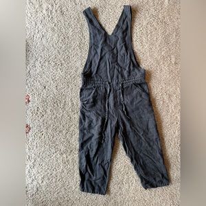 notPERFECTLINEN extra small slate grey overalls